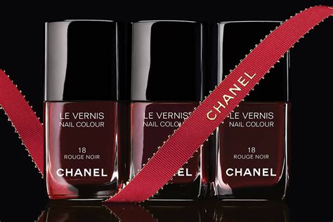 chanel smalto rosso|rouge et noir.